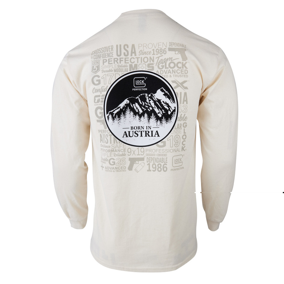 Glock OEM Born in Austria Long Sleeve Shirt