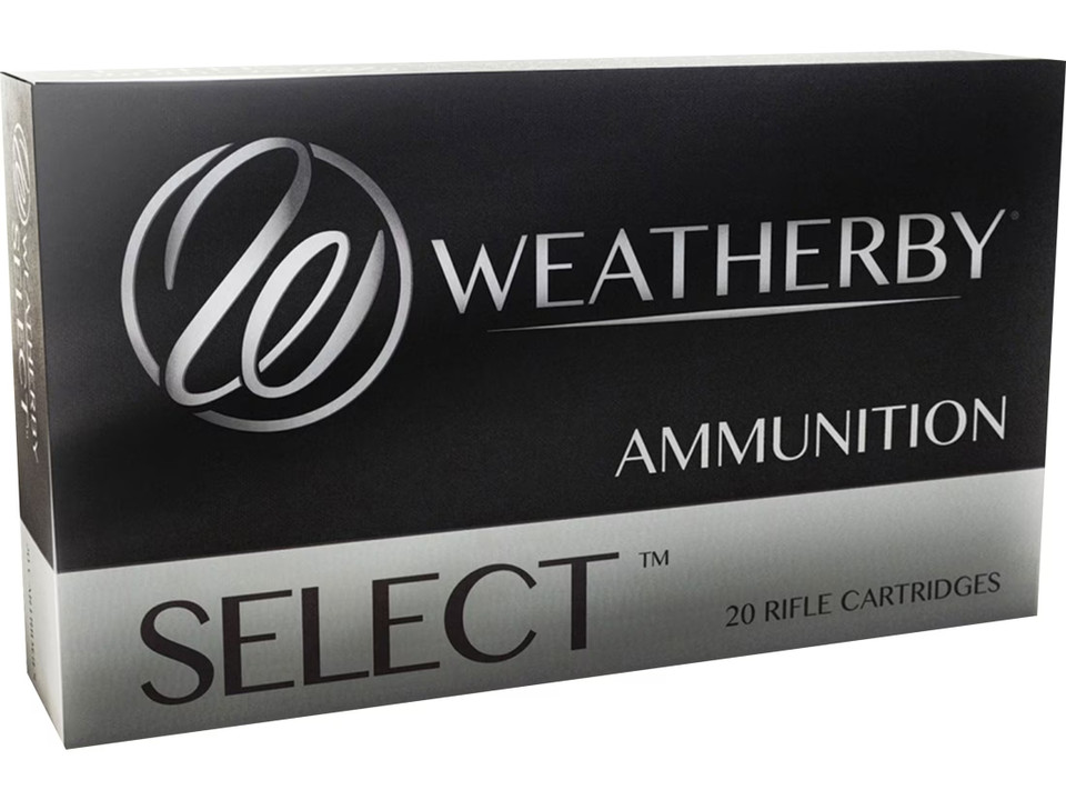 Weatherby Select Plus .25 Weatherby RPM 133gr Berger Elite Hunter