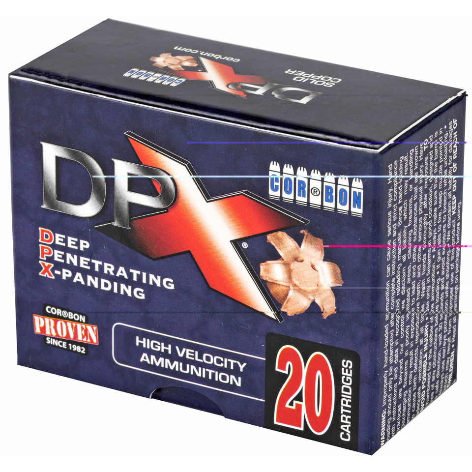 CorBon 9mm Luger 115gr Hollow Point (HP) ammunition