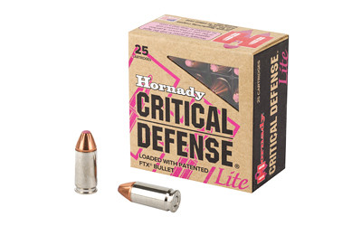 Hornady Critical Defense 9mm Luger 100 Grain FTX