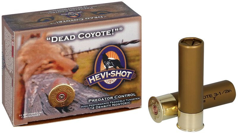 HEVI-Shot Dead Coyote 12 Gauge 3.5" 1 5/8 oz. #T