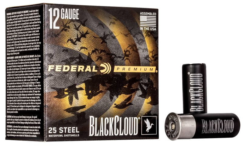 Federal Black Cloud FS Steel 12 Gauge 2.75" 1 1/8 oz. #2