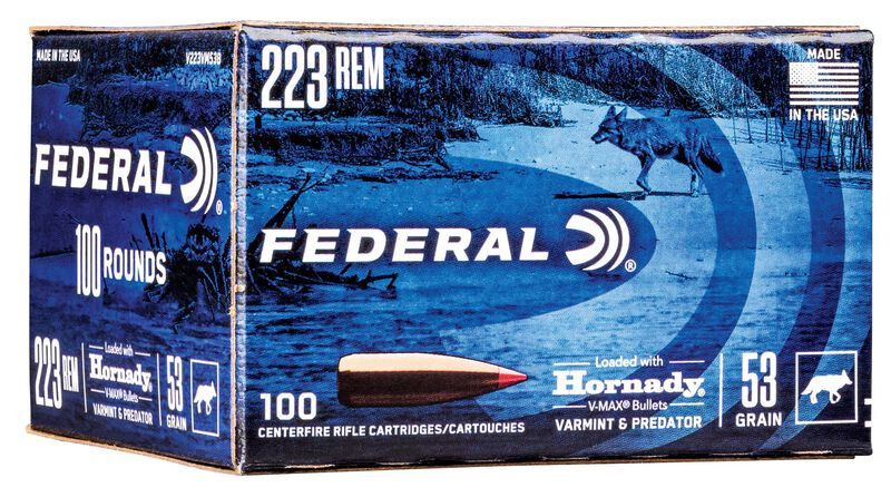 Federal .223 Remington 53gr Polymer Tipped ammunition