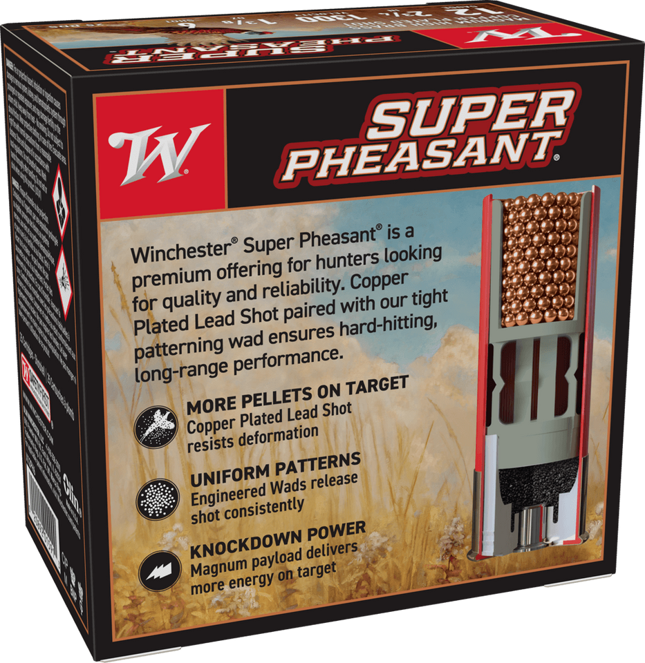 Winchester Super Pheasant 12 Gauge 2.75" 1 3/8 oz. #6
