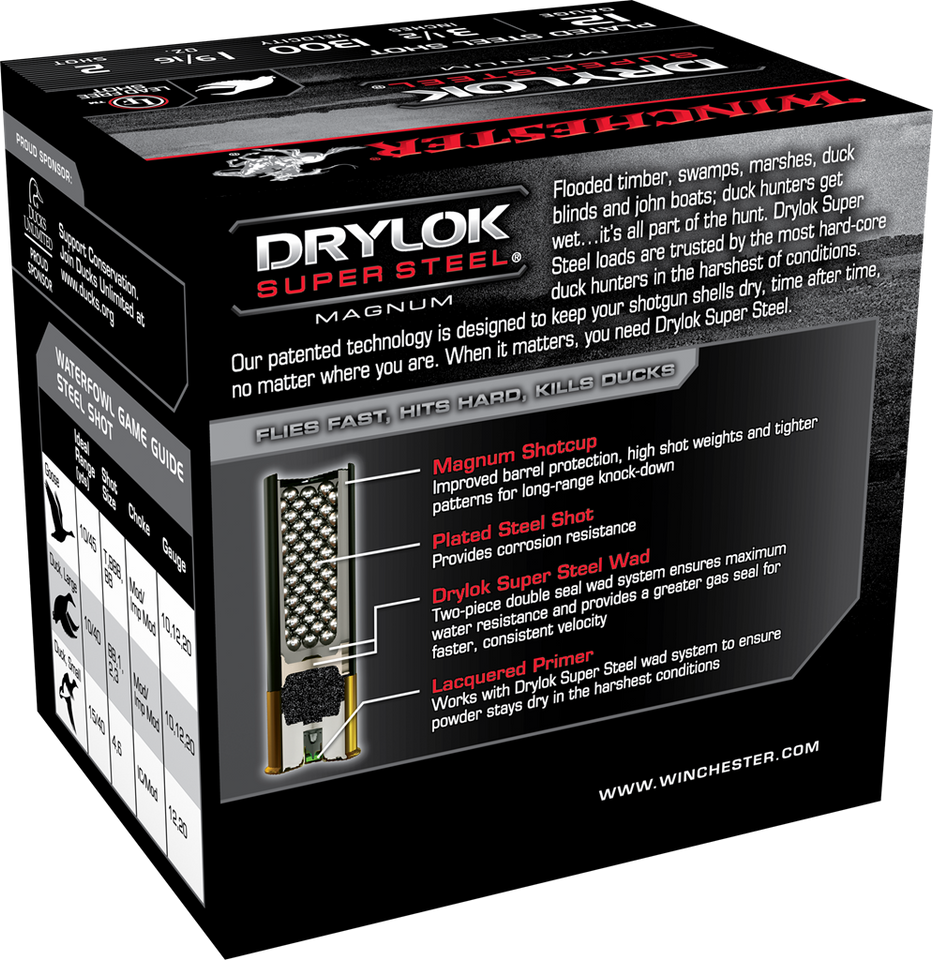 Winchester Drylok 12 Gauge 3.5" 1 9/16 oz. #2