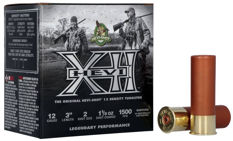 HEVI-Shot HEVI-XII 12 Gauge 3" 1 1/8 oz. #2