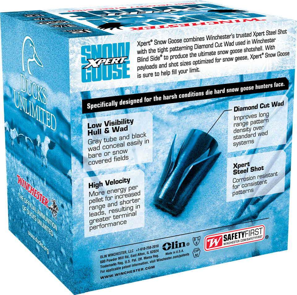 Winchester XPERT Snow Goose 12 Gauge 3.5" 1 3/8 oz. #1/2