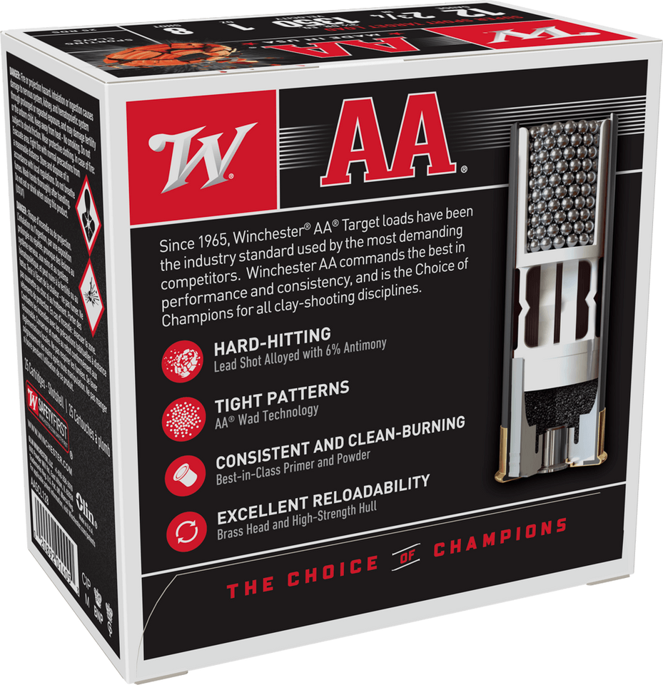 Winchester AA 12 Gauge 2.75" 1 oz. #8