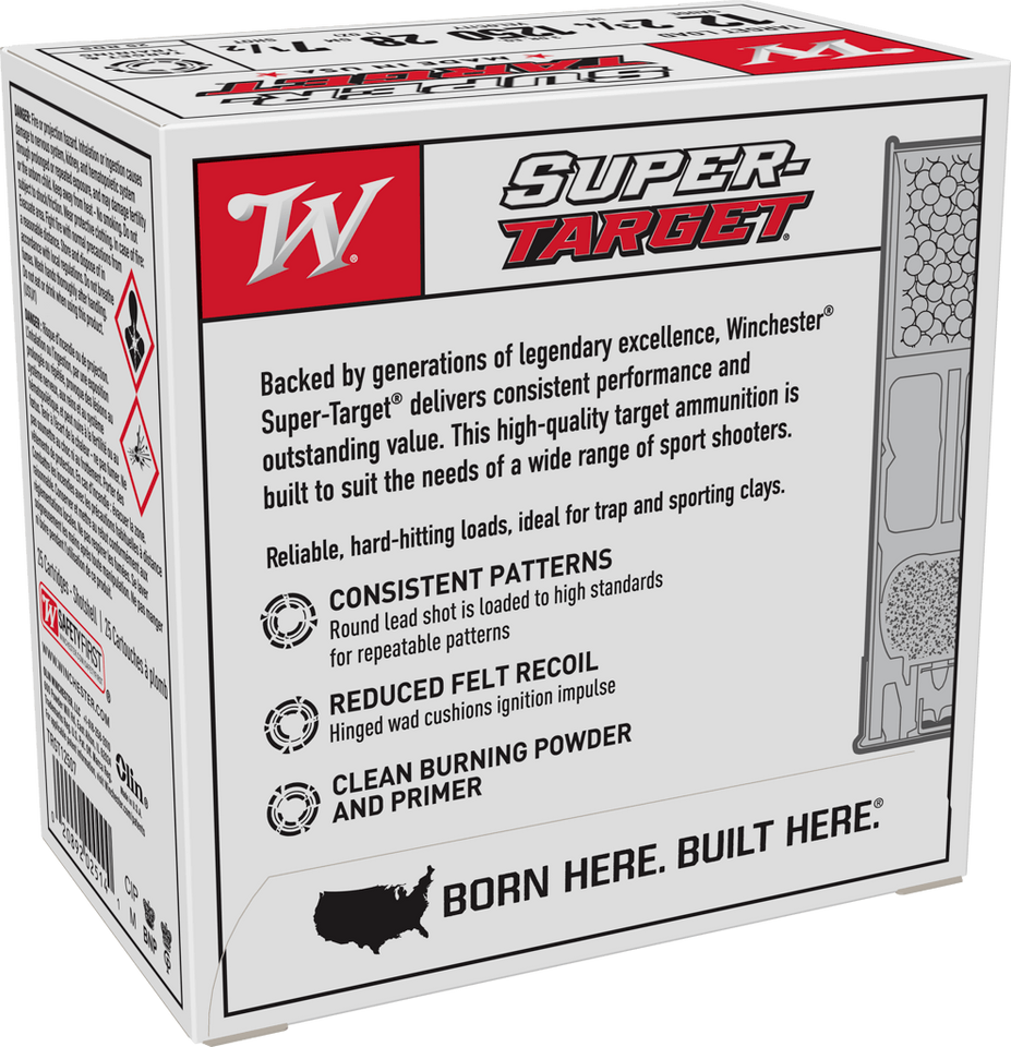 Winchester Super-Target 12 Gauge 2.75" 1 oz. #7.5