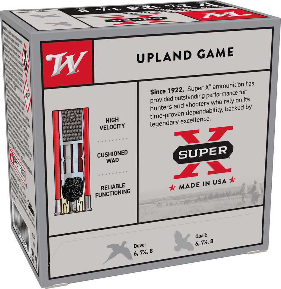 Winchester Super X 12 Gauge 2.75" 1 1/8 oz. #8