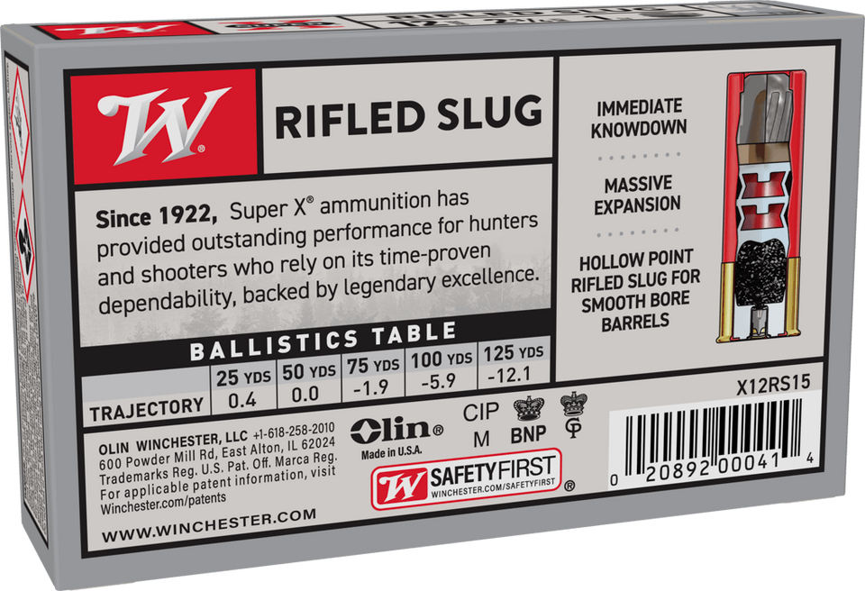Winchester 12 Gauge ammunition