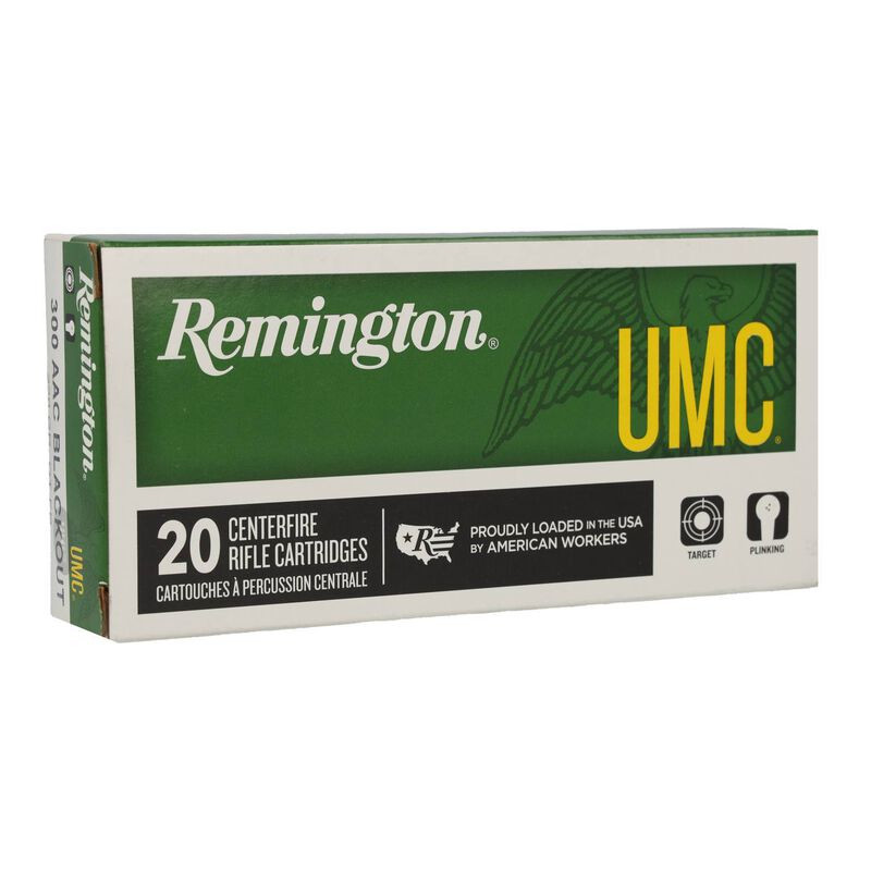 Remington .300 AAC Blackout 220gr Open Tip Match (OTM) ammunition