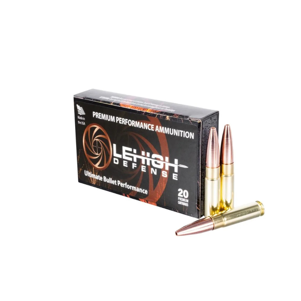 Lehigh Defense .300 AAC Blackout 194gr Hollow Point (HP) ammunition