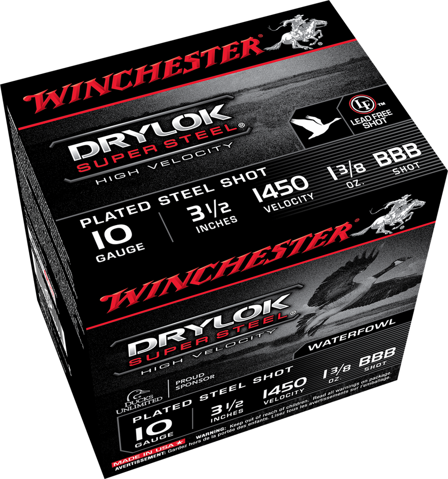 Winchester Drylok 10 Gauge 3.5" 1 3/8 oz. #BBB