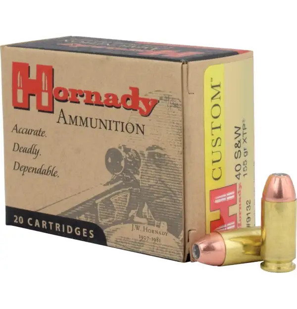 Hornady .40 S&W 155 Grain XTP