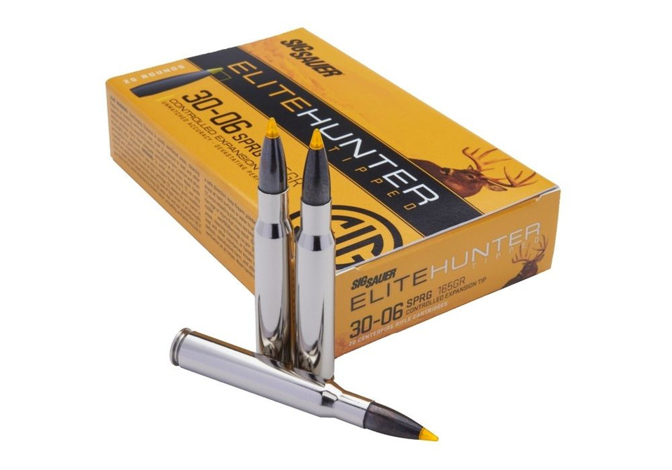 Sig Sauer .30-06 Springfield 165gr Polymer Tipped ammunition