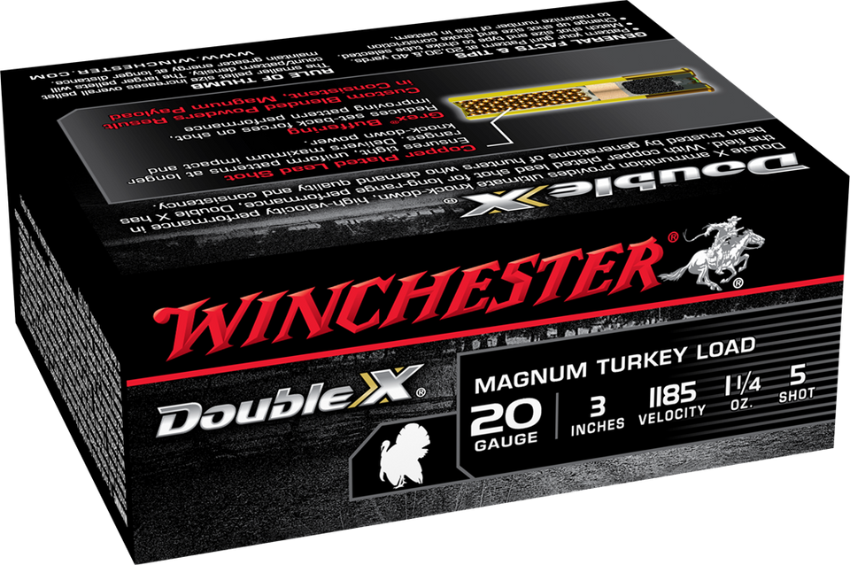 Winchester Double X 20 Gauge 3" 1 1/4 oz. #5