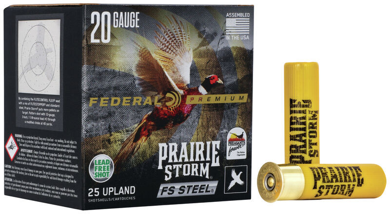 Federal Prairie Storm FS Steel 20 Gauge 3" 7/8 oz. #3