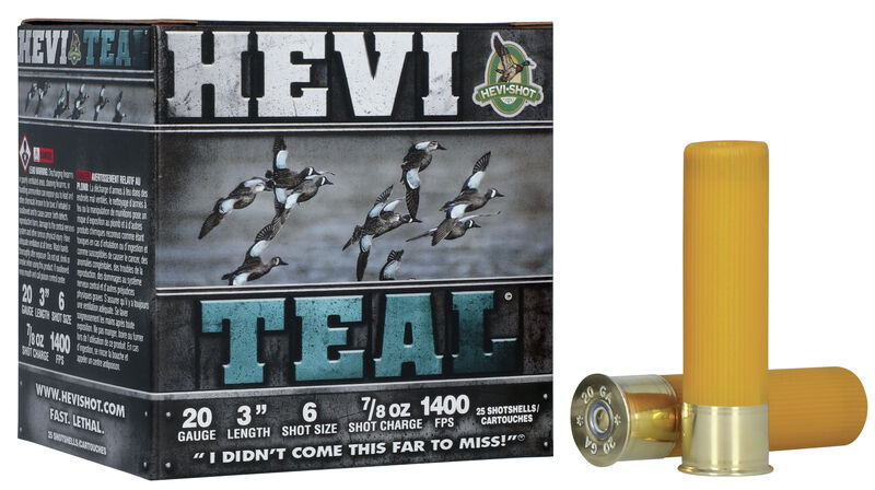 HEVI-Shot HEVI-Teal 20 Gauge 3" 7/8 oz. #6