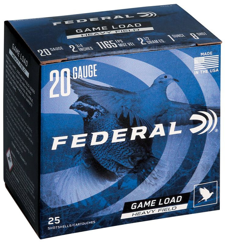 Federal 20 Gauge ammunition