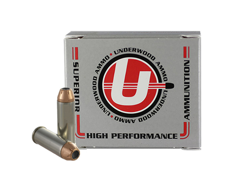 Underwood Ammo .45 Colt 300gr Jacketed Hollow Point (JHP) ammunition