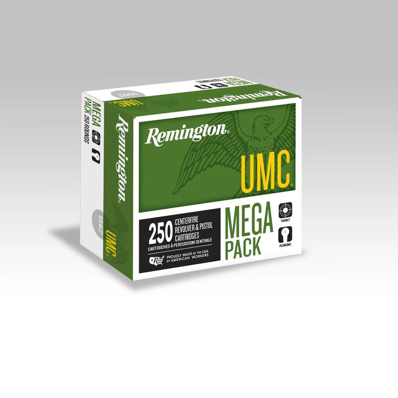 Remington .380 ACP 95gr Full Metal Jacket (FMJ) ammunition