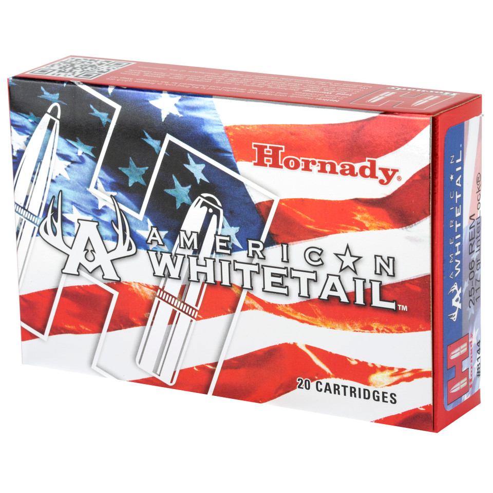 Hornady .25-06 Remington 117gr Soft Point ammunition