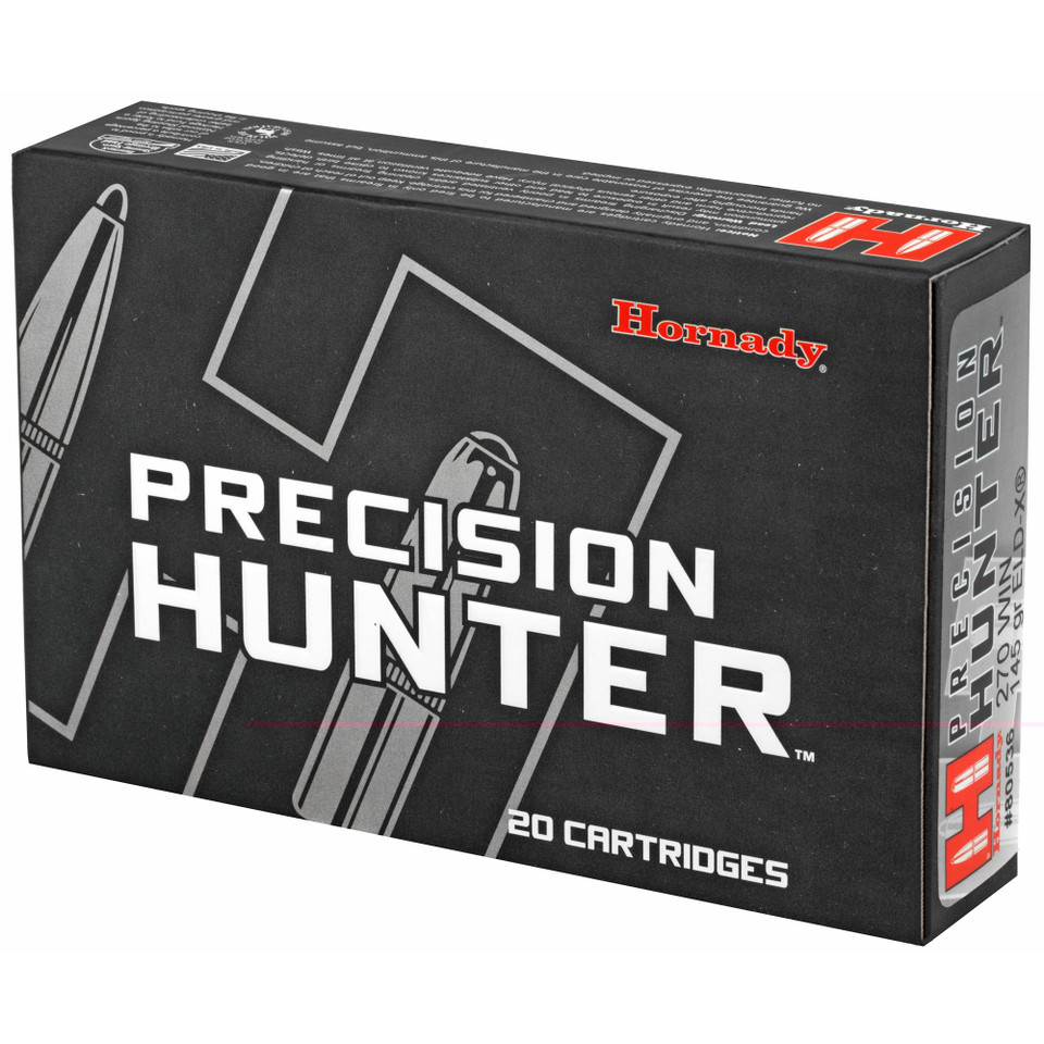 Hornady Precision Hunter .270 Winchester 145 Grain ELD-X
