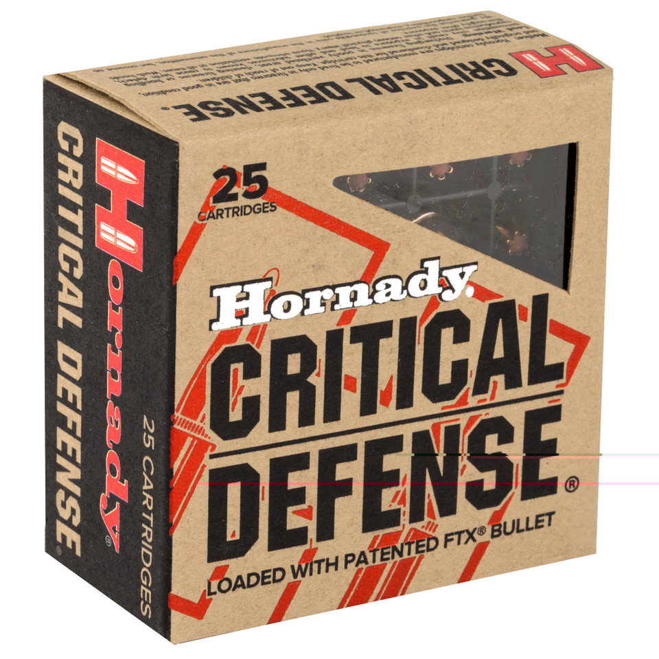 Hornady Critical Defense .25 ACP 35 Grain FTX
