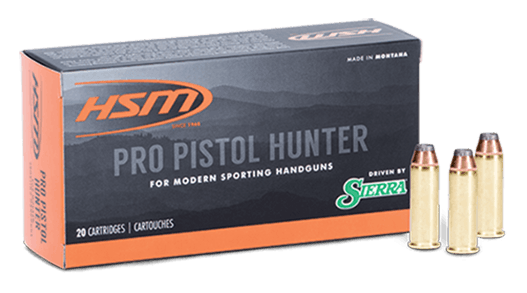 HSM Ammo .44 Magnum 300gr Soft Point ammunition