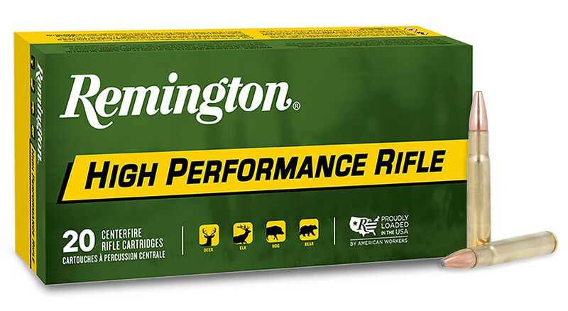 Remington .35 Whelen 250gr Soft Point ammunition