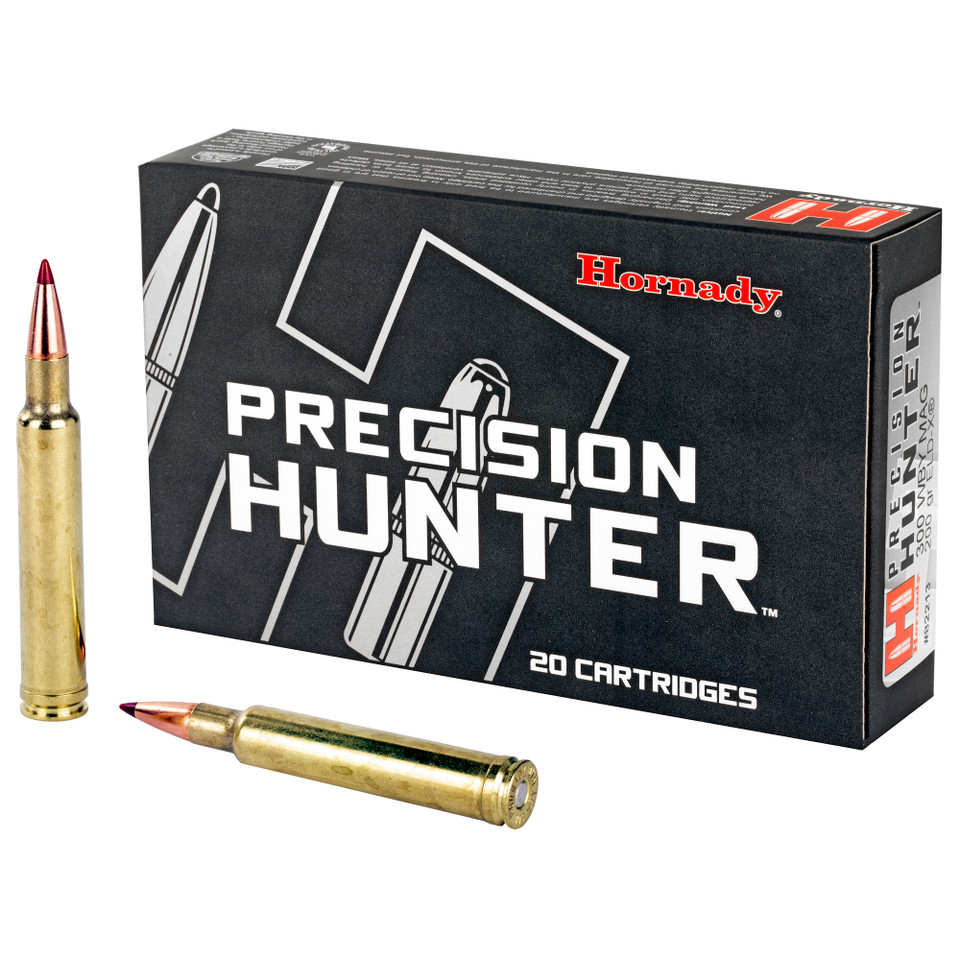 Hornady .300 Weatherby Magnum 200gr Polymer Tipped ammunition