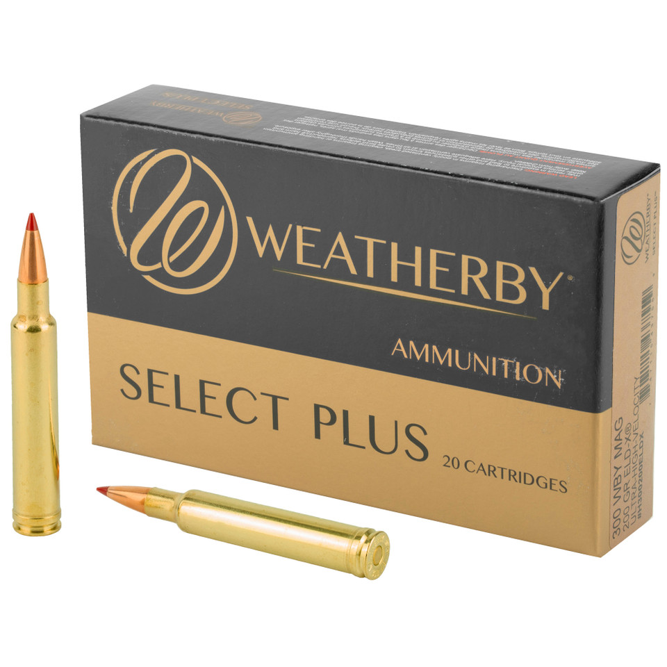 Weatherby .300 Weatherby Magnum 200gr Polymer Tipped ammunition