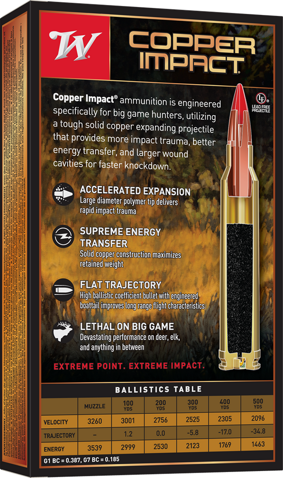 Winchester .300 Winchester Magnum 150gr Polymer Tipped ammunition