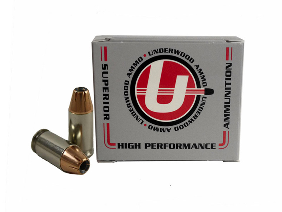Underwood Ammo .380 ACP 90gr Jacketed Hollow Point (JHP) ammunition