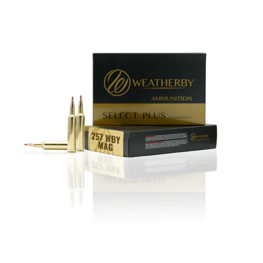 Weatherby Select Plus .257 Wby. Mag. 100 Grain Swift Scirocco