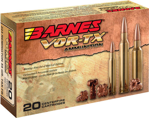 Barnes 5.56 NATO 62gr Solid Copper ammunition