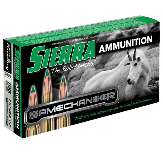Sierra Bullets 7mm Remington Magnum 150gr Polymer Tipped ammunition