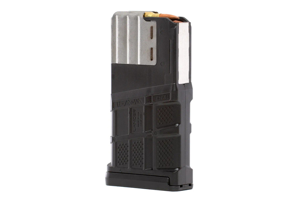 Lancer magazine for SR-25 7.62 NATO