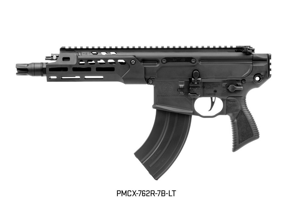 Sig Sauer MCX Rattler LT Pistol in 7.62x39mm