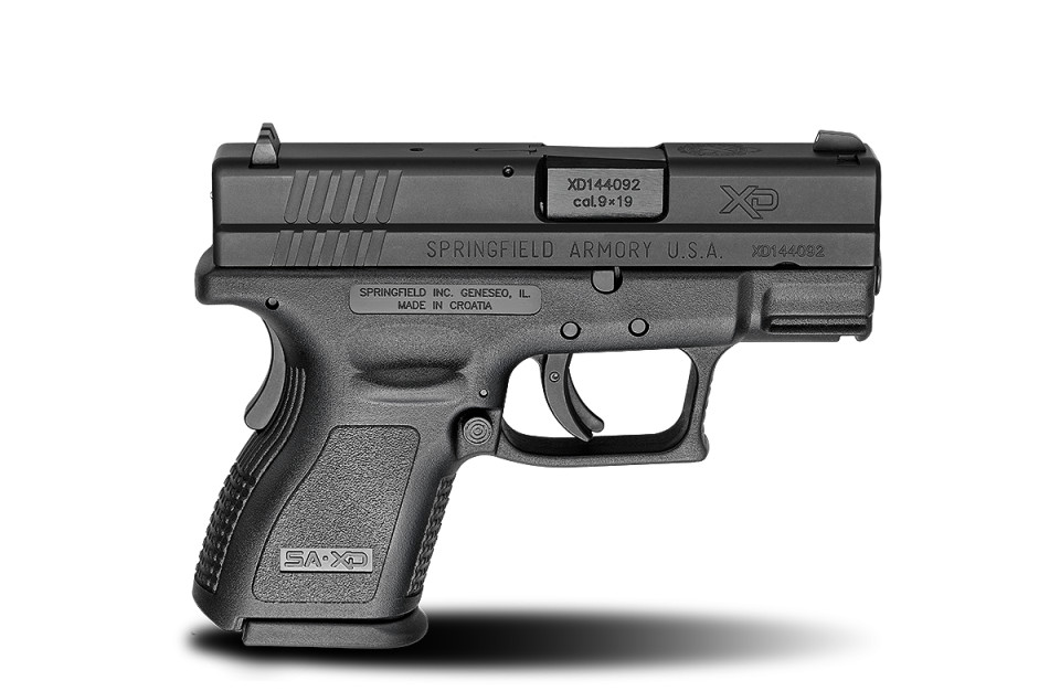 Springfield Armory Springfield XD9 9mm Luger firearm