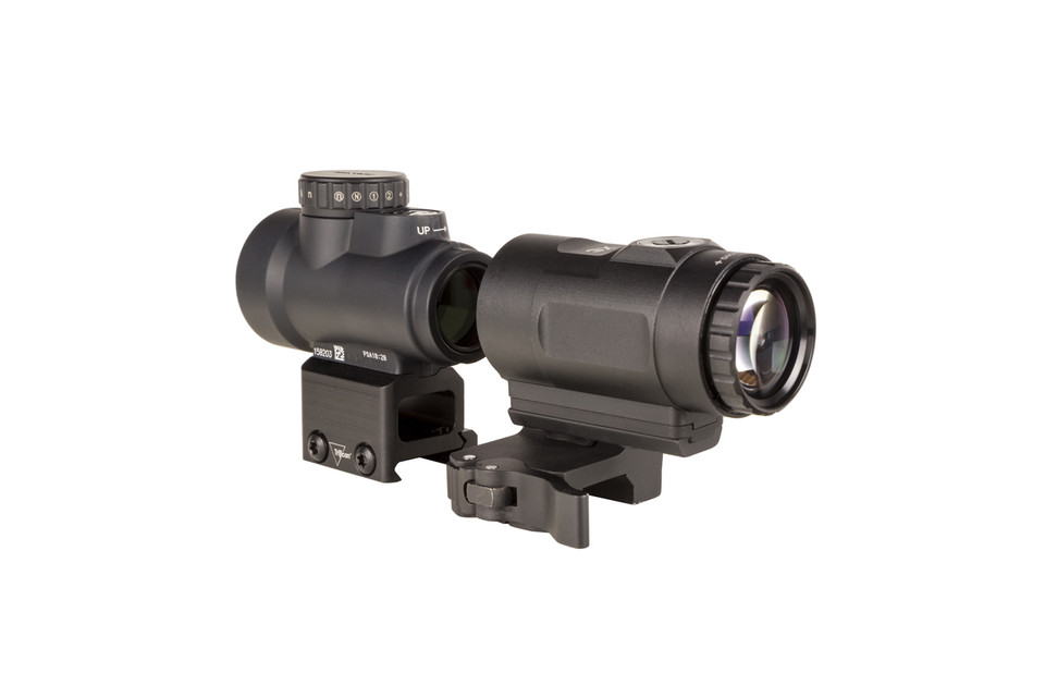 Trijicon MRO HD 1x25 Red Dot Sight with 3x Magnifier