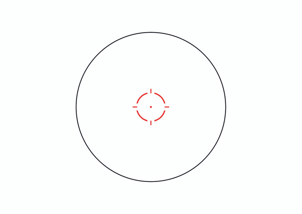 Trijicon MRO HD 1x25 Adjustable 2 MOA Dot/68 MOA Circle - Low Mount