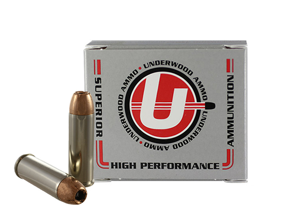 Underwood Ammo .454 Casull 300gr Jacketed Hollow Point (JHP) ammunition