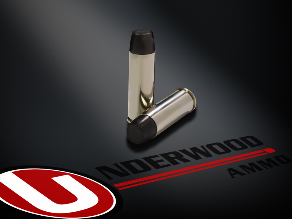 Underwood .454 Casull 360 Grain Long Wide Nose Gas Check Black Cherry Coated Hard Cast