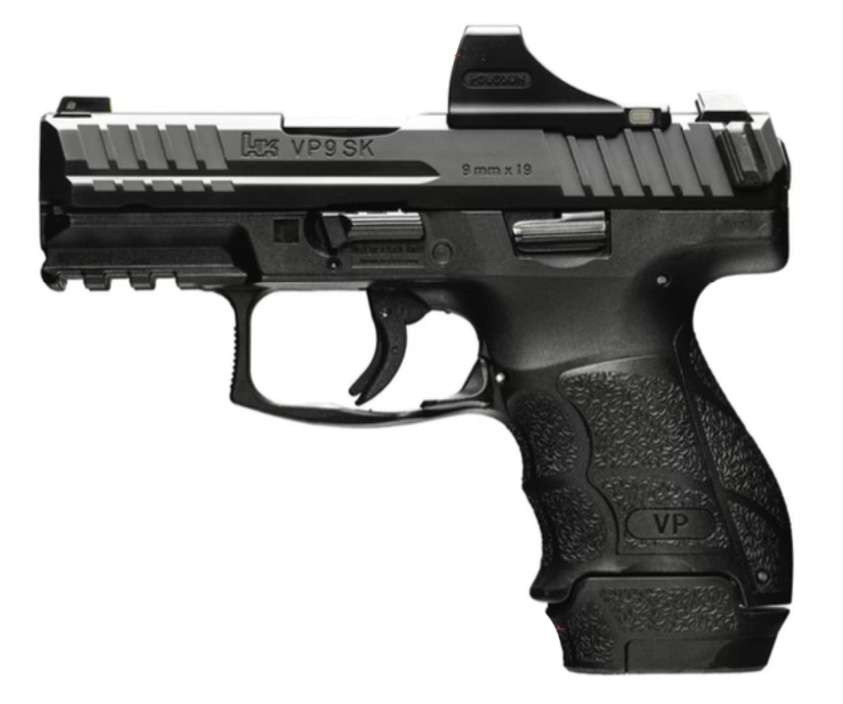 Heckler & Koch VP9SK 9mm Subcompact Pistol with Holosun SCS