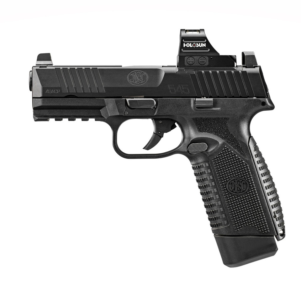 FN 545 MRD .45 ACP Pistol with Holosun 407C Red Dot