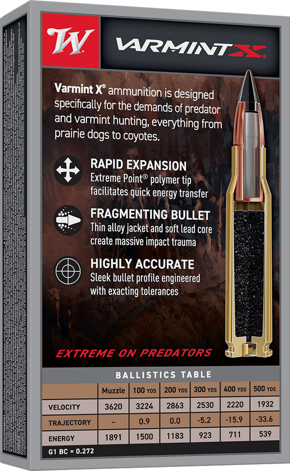 Winchester .243 Winchester 65gr Polymer Tipped ammunition