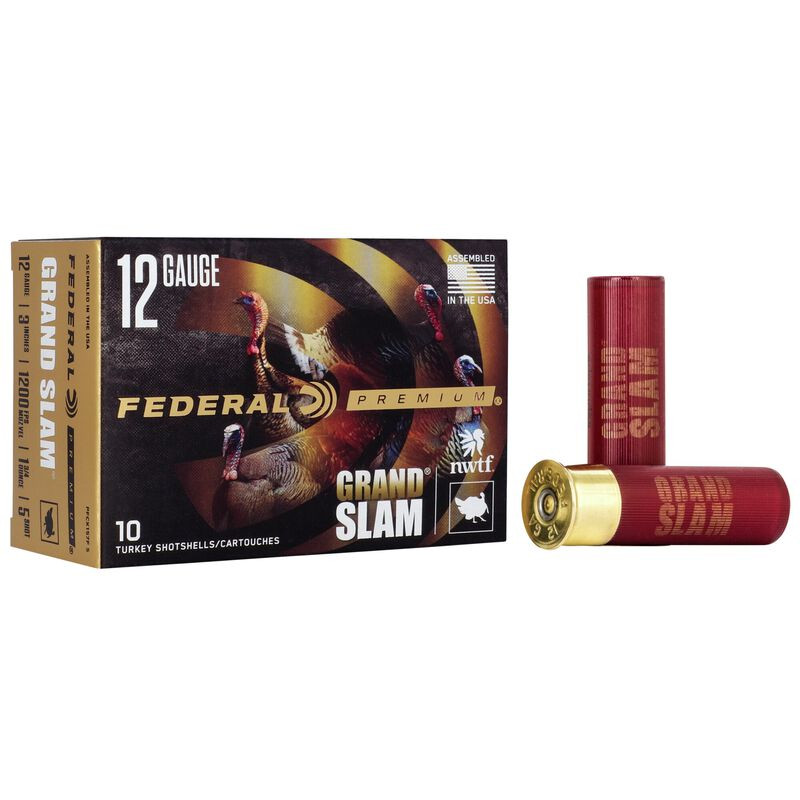 Federal Grand Slam 12 Gauge 3" 1 3/4 oz. #5