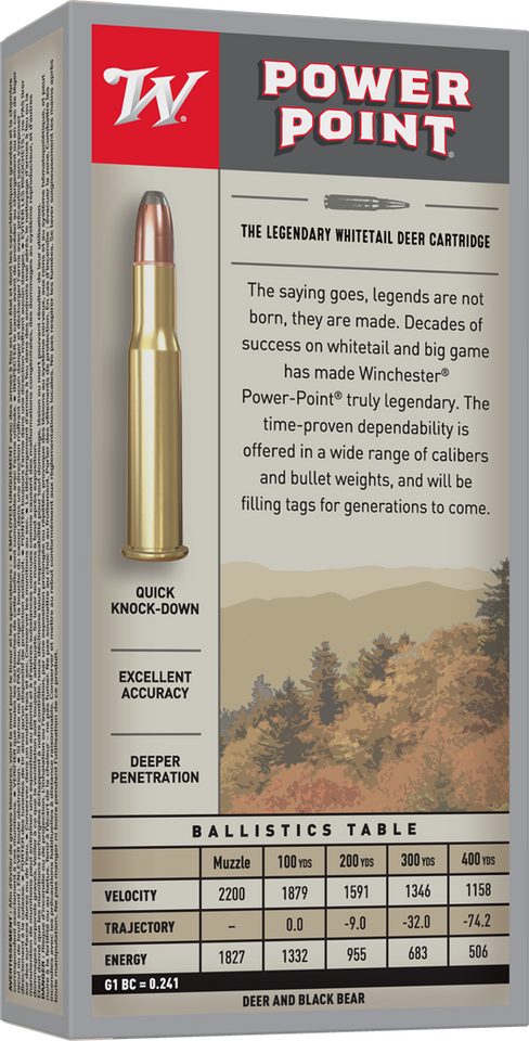 Winchester .30-30 Winchester 170gr Soft Point ammunition